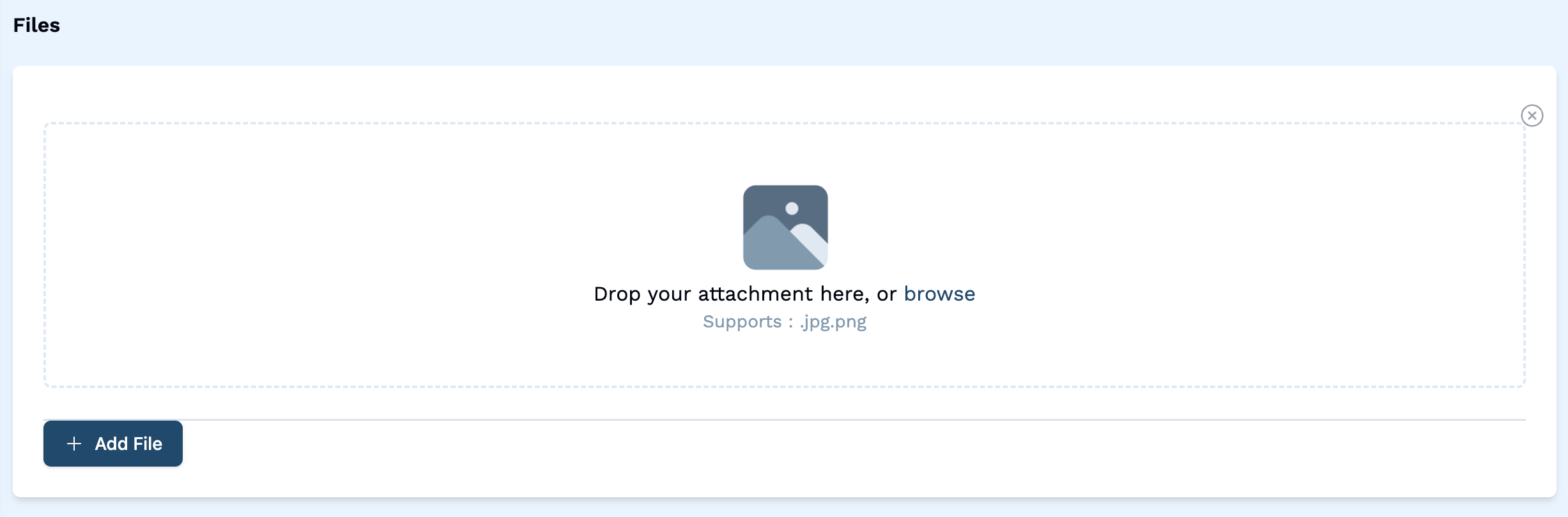 Add Files Add Files