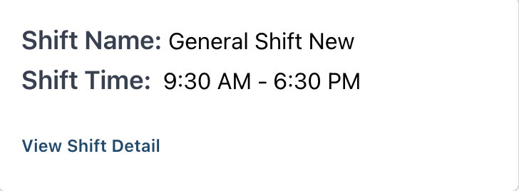 Edit Shift